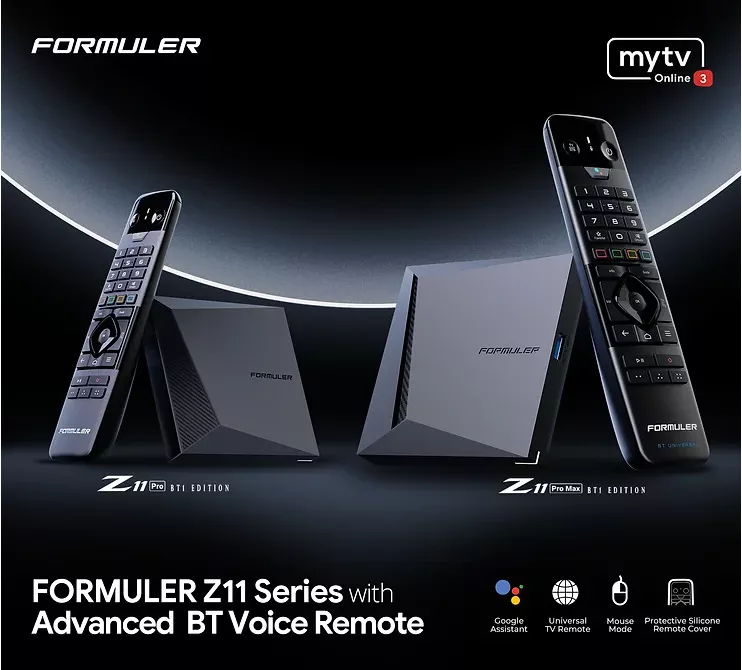 Formuler Z11 PRO MAX BT1-Edition Android 11 IP OTT Player 4GB RAM